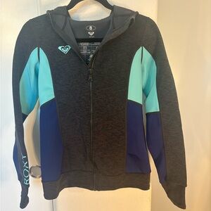 Roxy Women's Gray and Blue Jacket